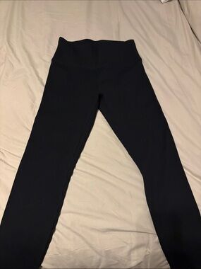 VS Pink - Black Ribbed Leggings